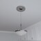 Ekena Millwork Berkshire PVC Medallion (Canopies up to 5 3/4"), 13"OD x 3 1/2"ID x 3/4"P, Bright Coat Aluminum CMP13BEBAL - alternate 9